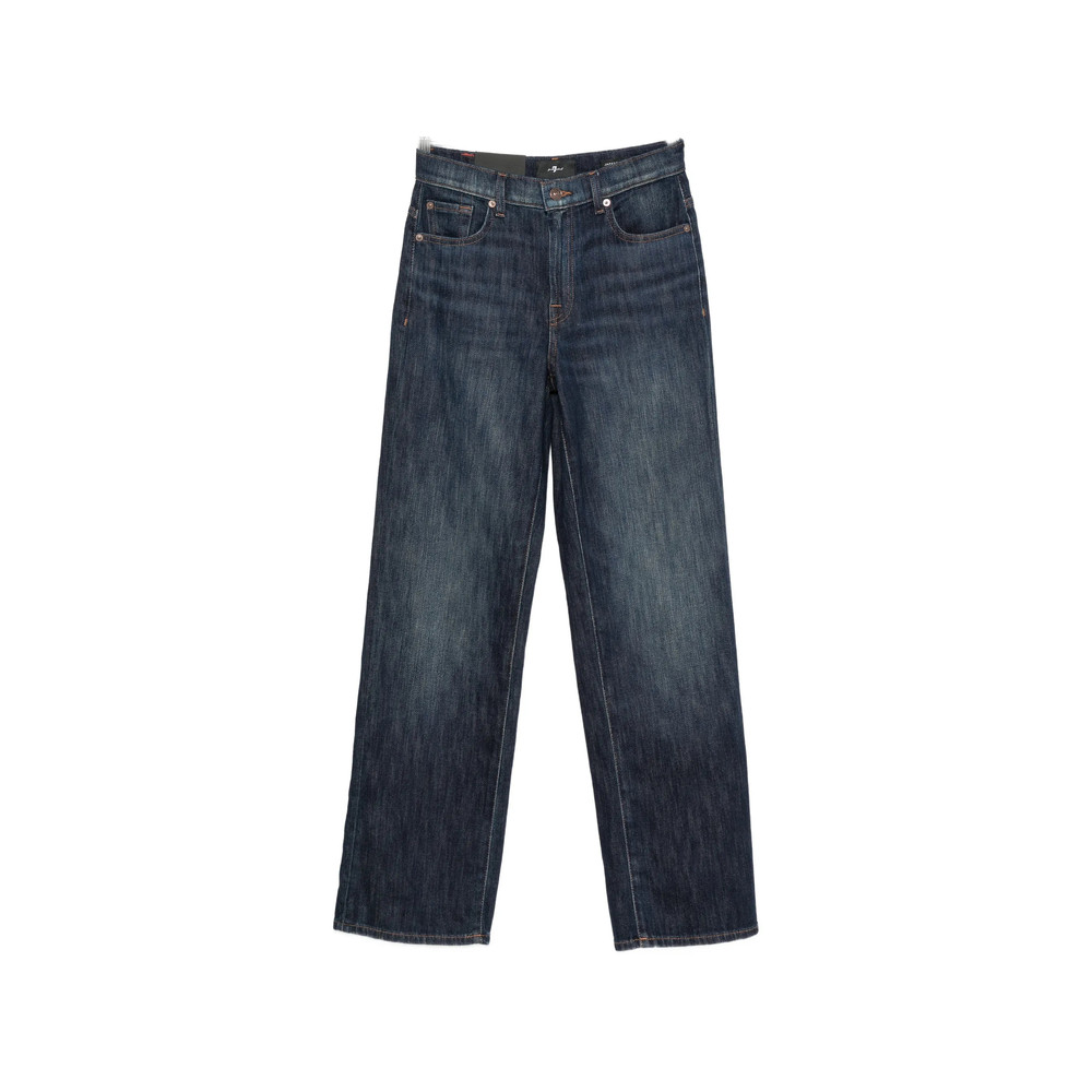 7 For All Mankind Stovepipe Belt-loop Jeans
