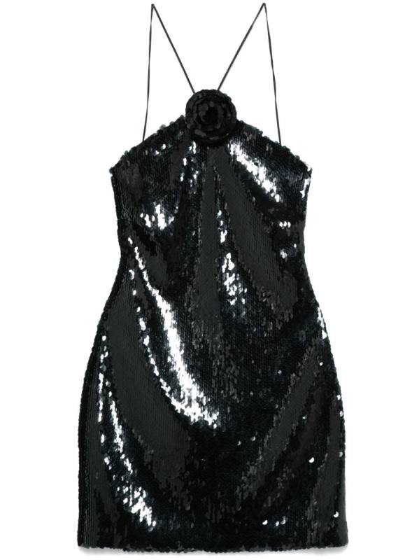 sequined mini dress