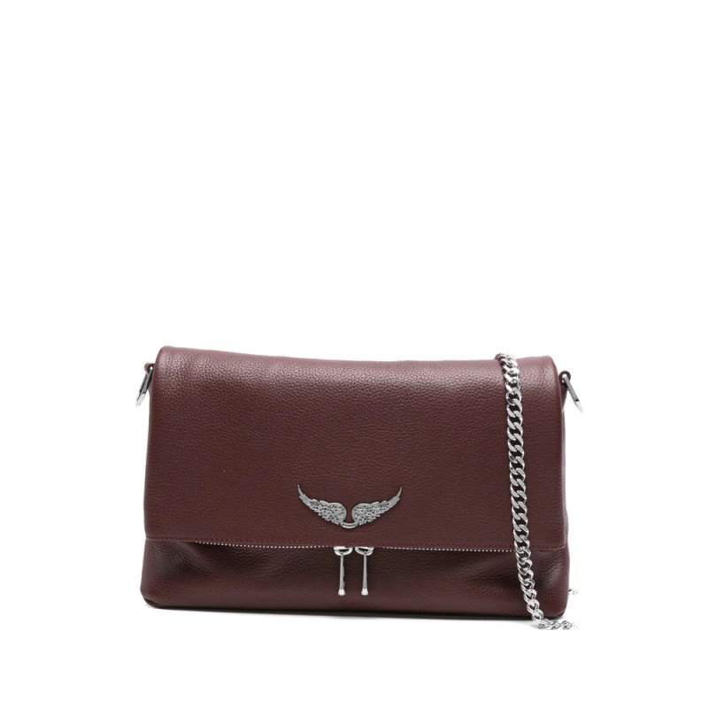 Zadig & Voltaire Rocky Leather Shoulder Bag