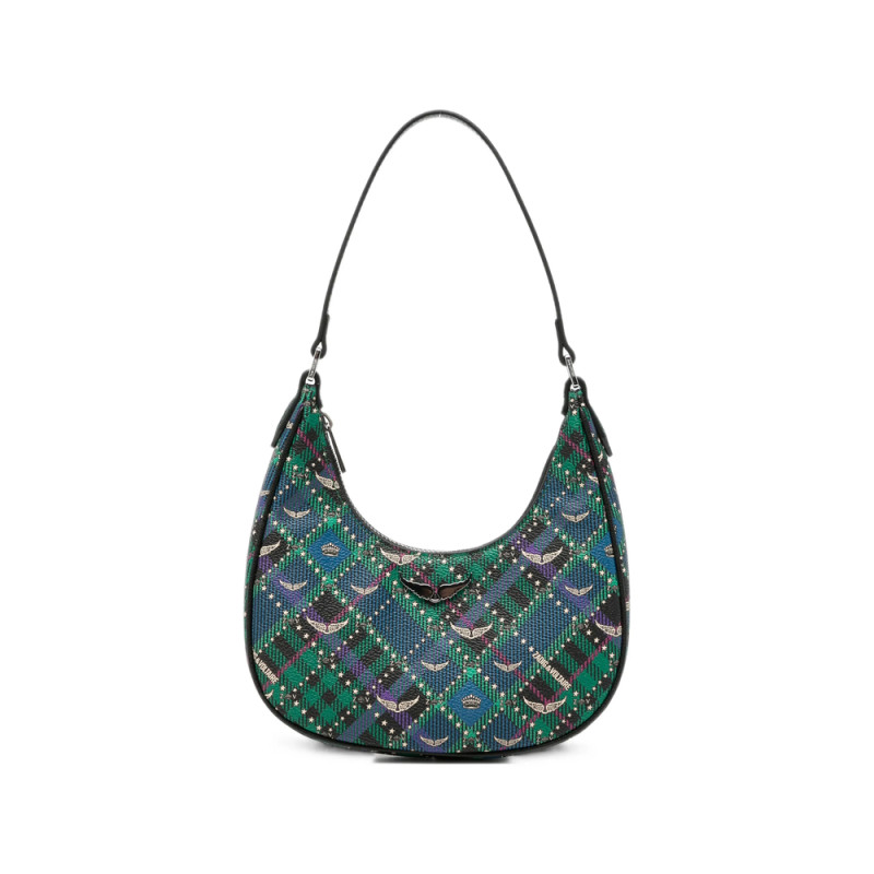 Zadig & Voltaire Z Night Out Plaid-pattern Shoulder Bag