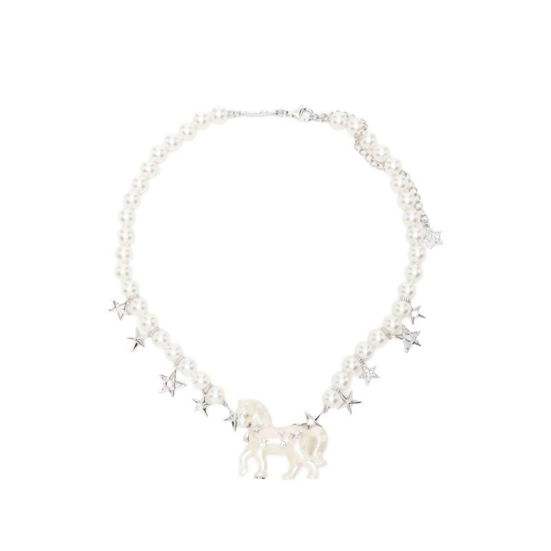 Yvmin Paradise Pony Star Necklace