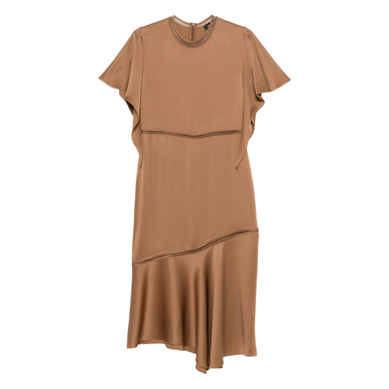 Fabiana Filippi Gathered-detail Midi Dress