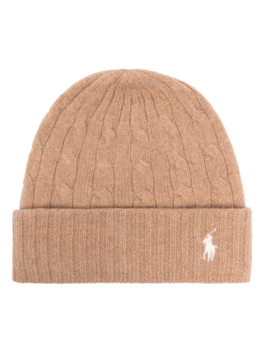 cable-knit beanie hat