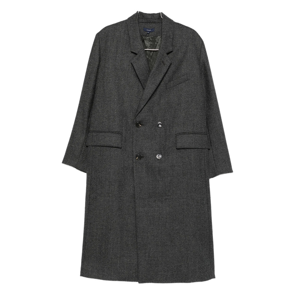 Soeur Double-breasted Wool Coat