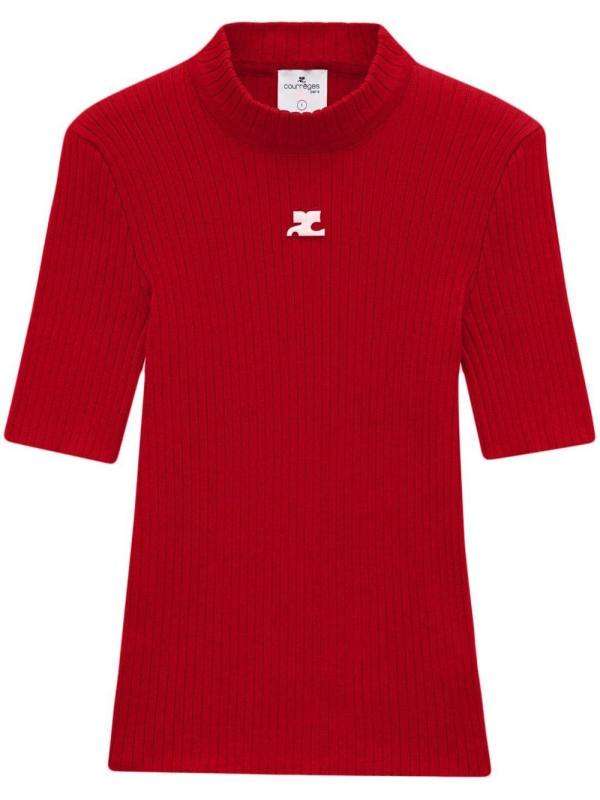 Reedition rib-knit sweater