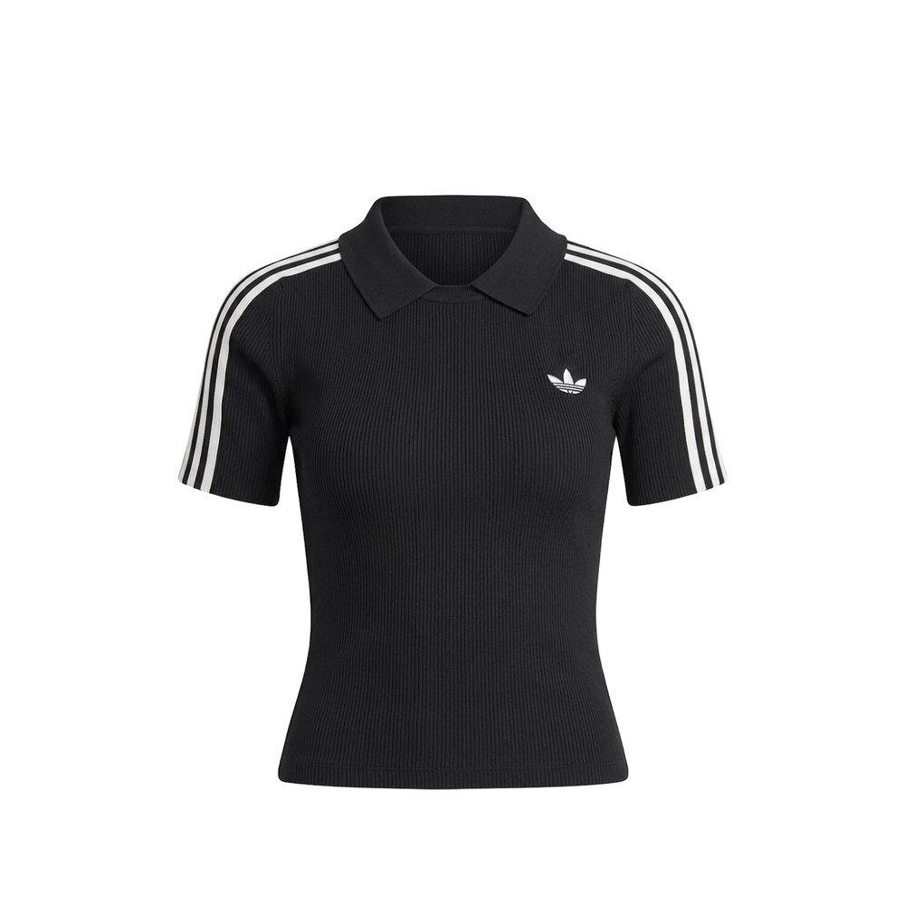 Adidas Cali Ribbed-knit T-shirt