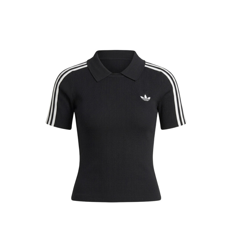 Adidas Cali Ribbed-knit T-shirt
