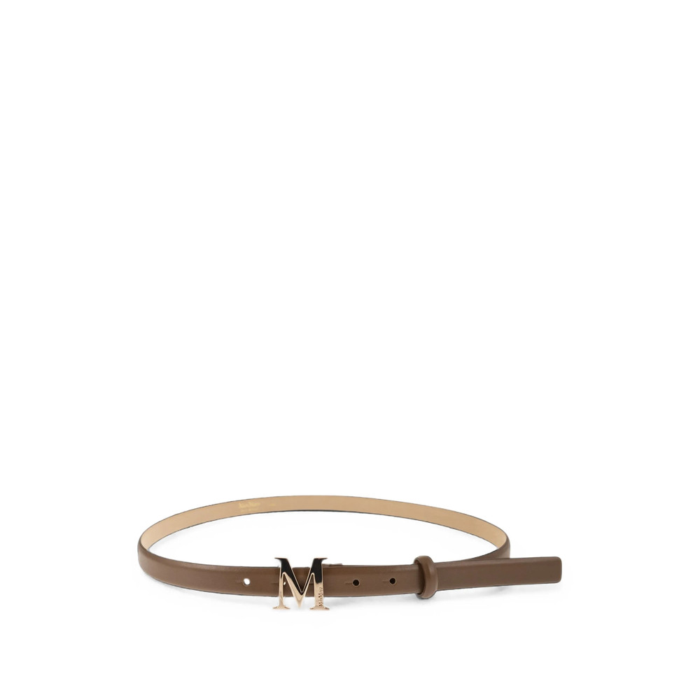 Max Mara MCLASSIC20S - Monogram Leather Belt