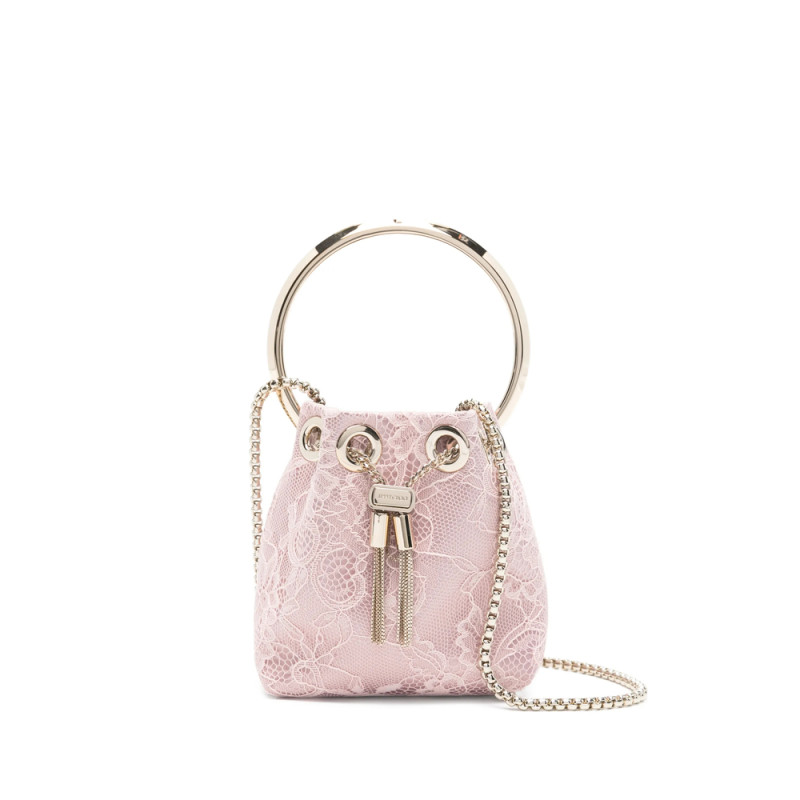 Jimmy Choo Micro Bon Bon Bucket Bag