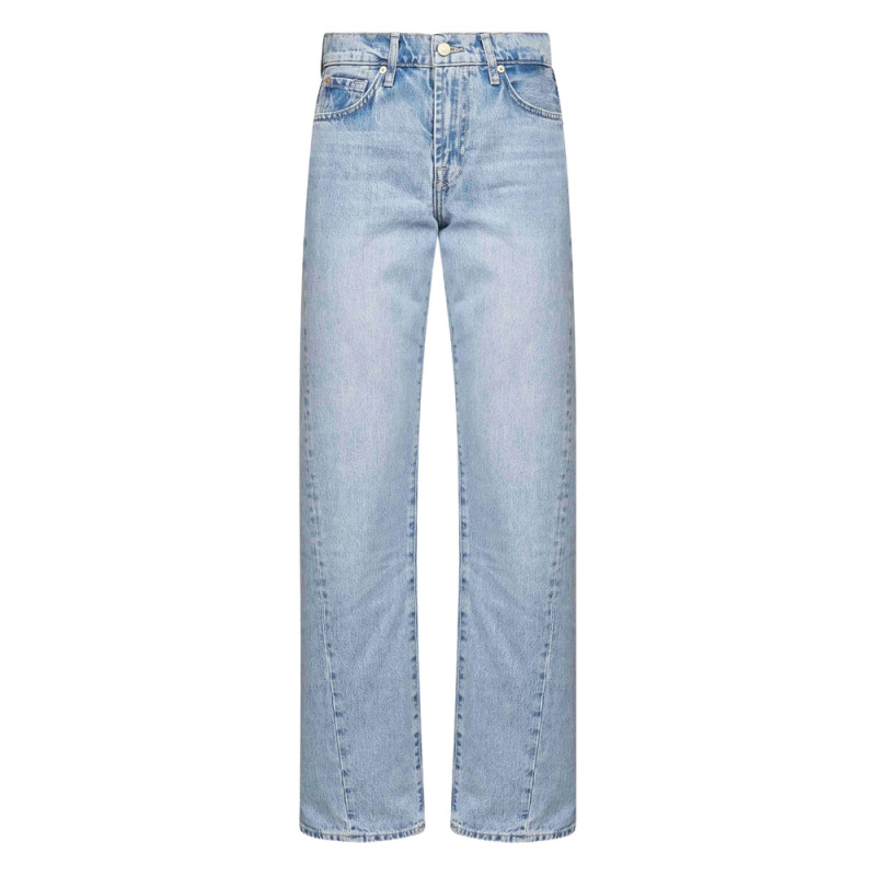 7 For All Mankind Five-pocket Back-patch Jeans