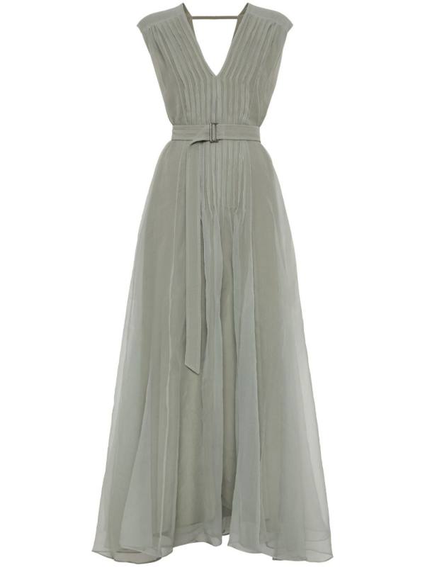 Monili pleated dress