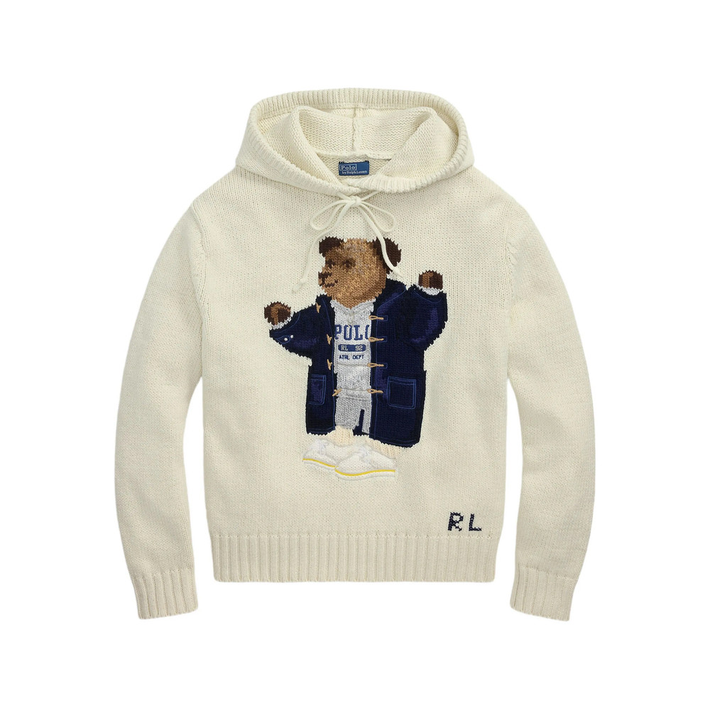 Ralph Lauren Polo Bear Knitted Hoodie