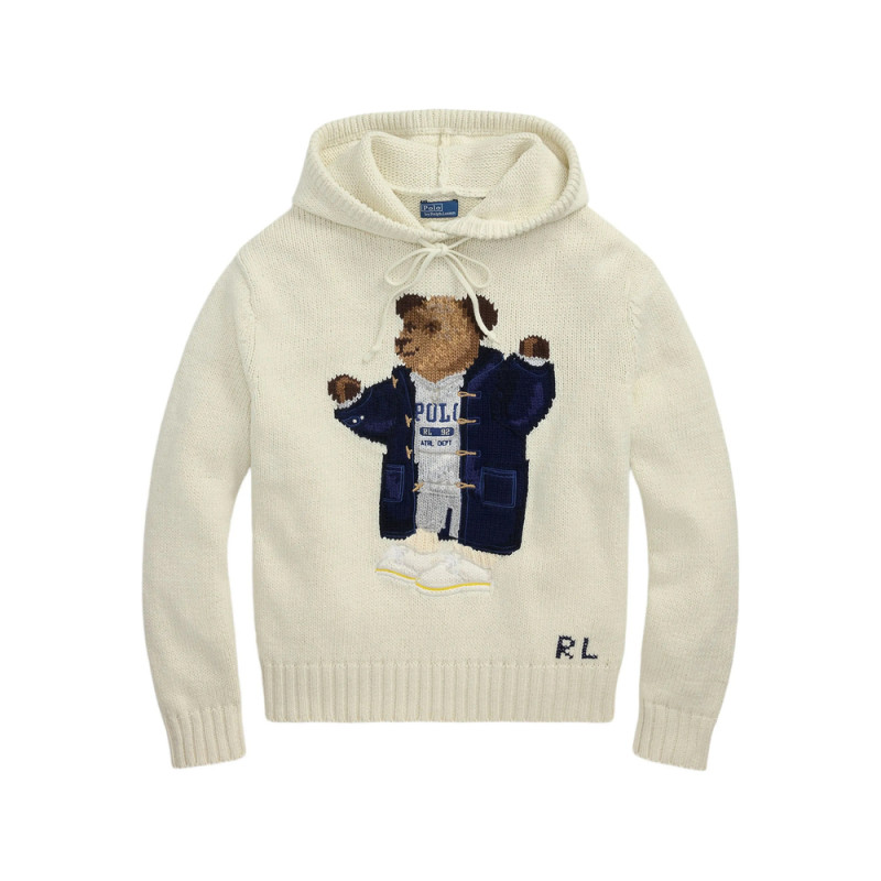 Ralph Lauren Polo Bear Knitted Hoodie