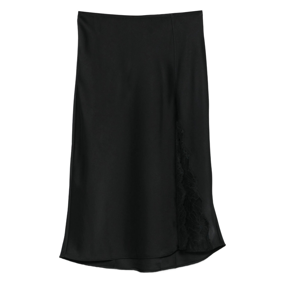 Calvin Klein Lace-insert Slip Skirt