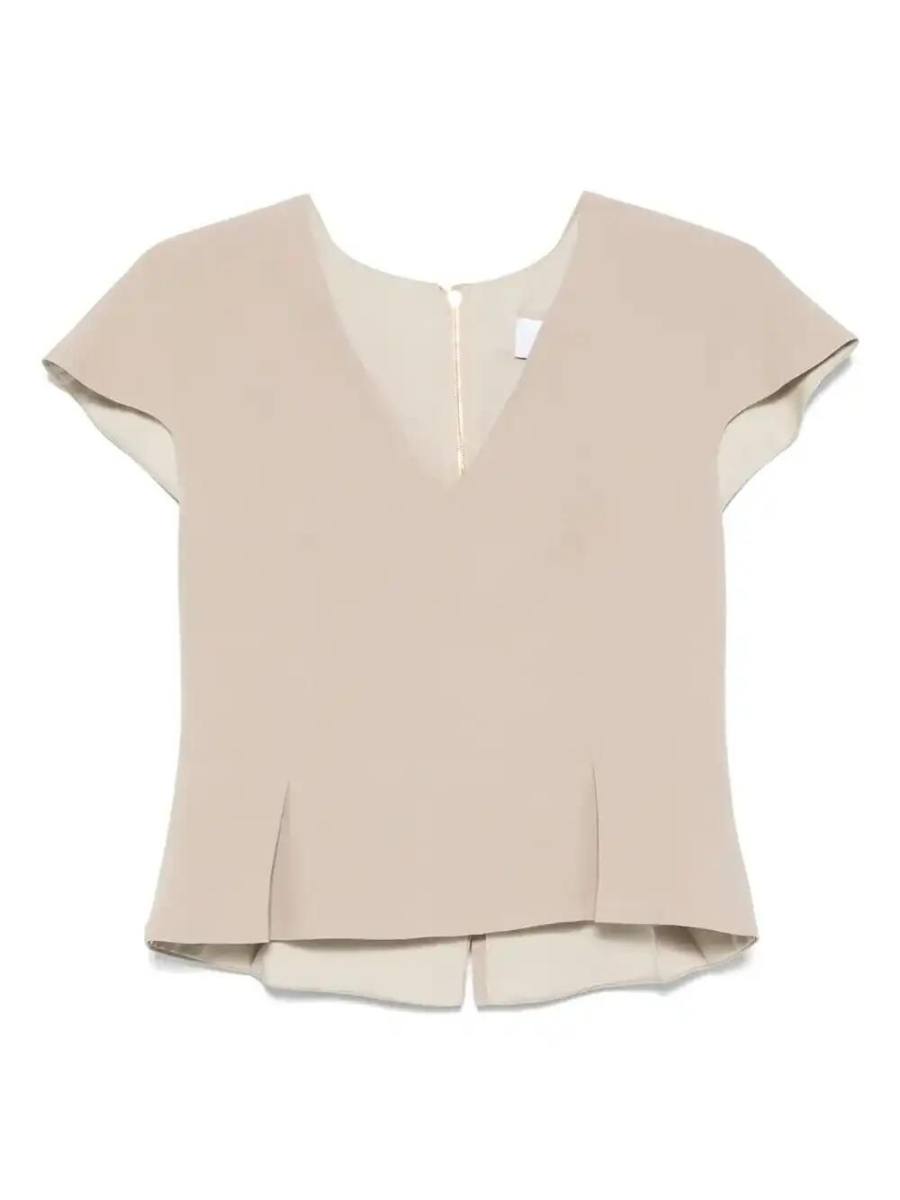 V-neck top