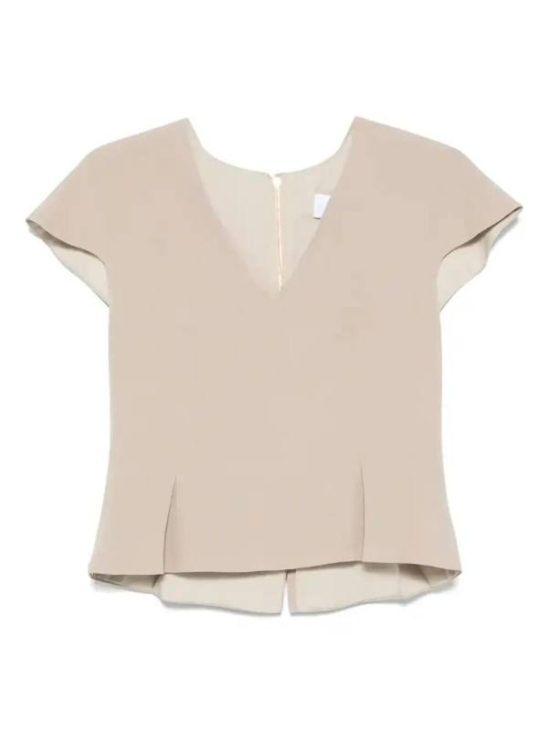 V-neck top