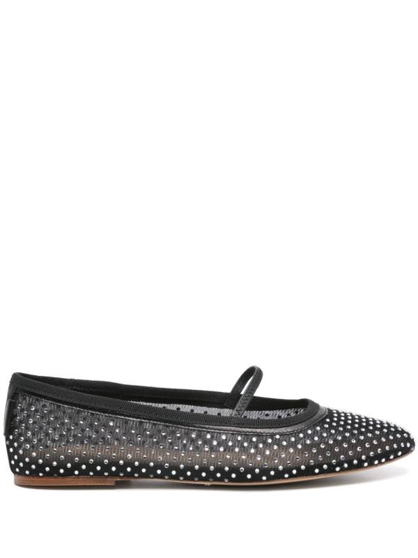 Swan ballet flats