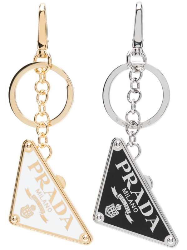 triangle-logo keyring