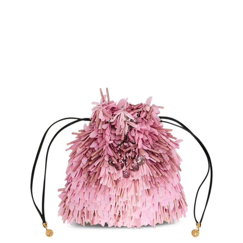 La Doublej Dustbag Pochette Embroidered