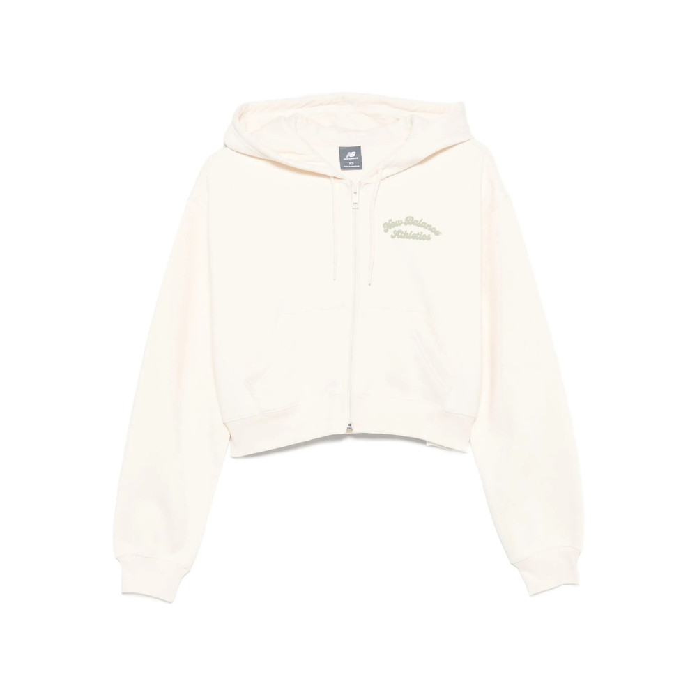 New Balance Embroidered Zip-up Hoodie