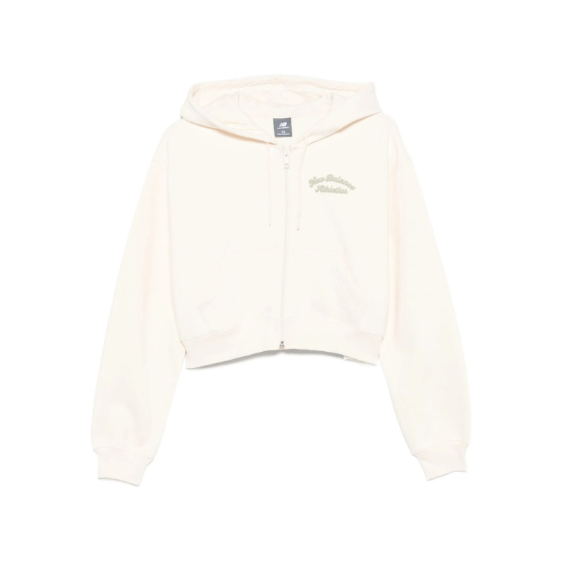 New Balance Embroidered Zip-up Hoodie