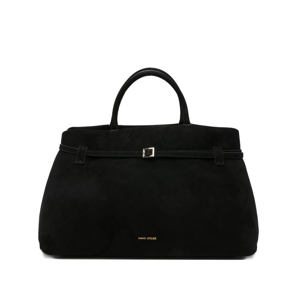Manu Atelier Le Cambon 35 Suede Tote Bag