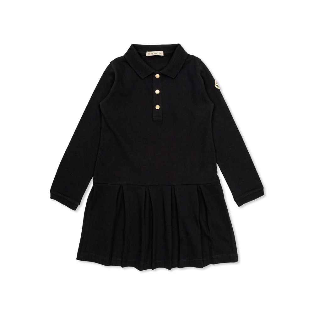Moncler Logo-patch Pleated Dress