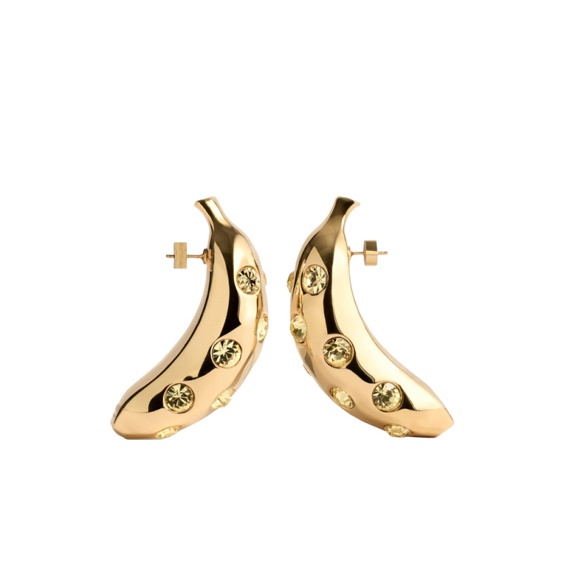 Jacquemus Les Boucles Bananes Earrings
