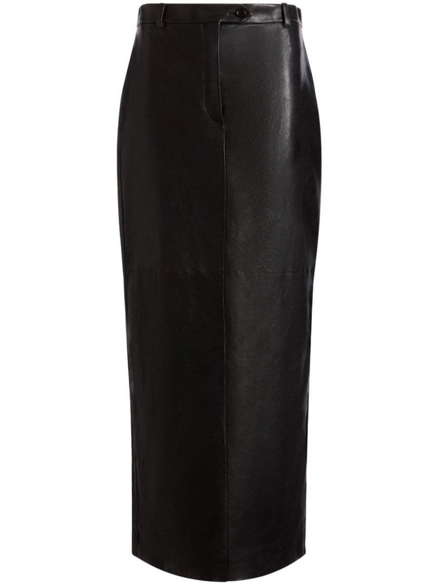 leather pencil skirt