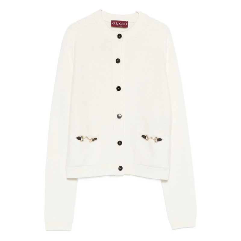 Gucci Horsebit-detail Buttoned Cardigan
