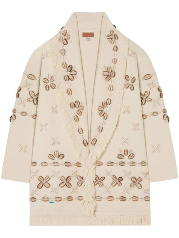 Ocean Dream single-breasted coat