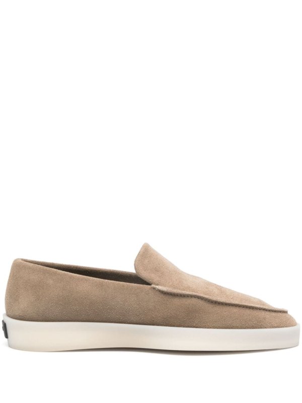 suede loafers