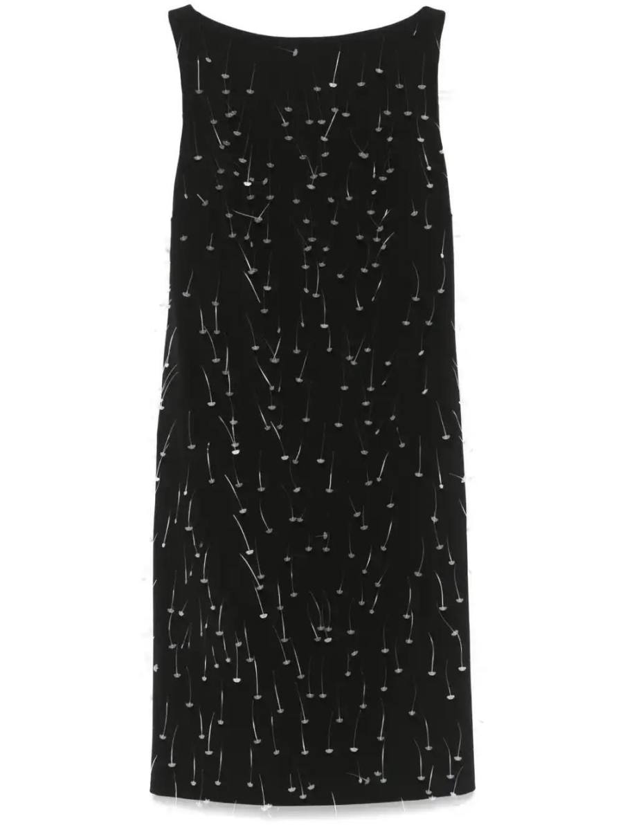 tagging-barbs mini dress