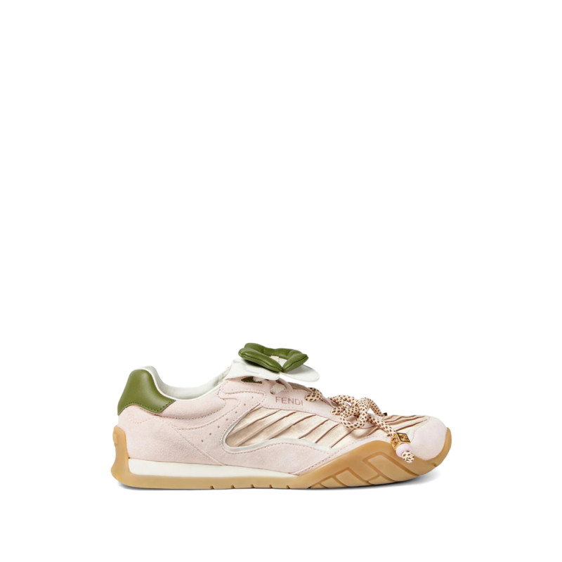 Fendi Wave Pulse Lace-up Low-top Sneakers