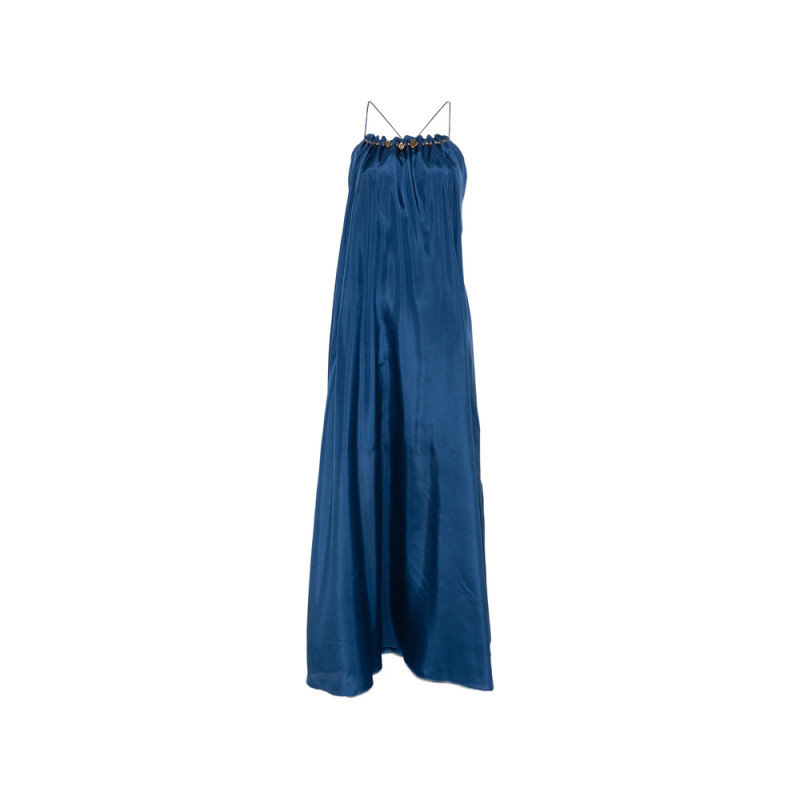 Zimmermann Aster Bead-embellished-neckline Dress
