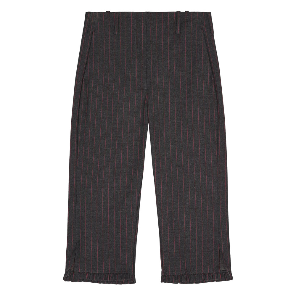 Ganni Pinstriped Trousers