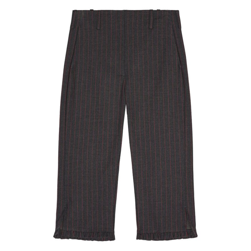 Ganni Pinstriped Trousers