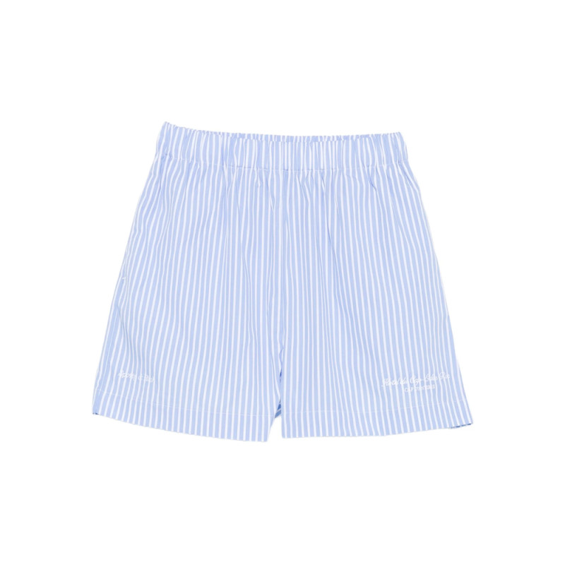 Sporty & Rich Striped Cotton Shorts