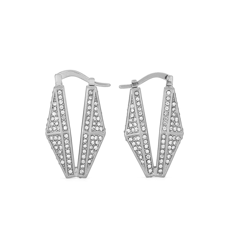 Jimmy Choo Diamond Chain Crystal-embellished Earrings