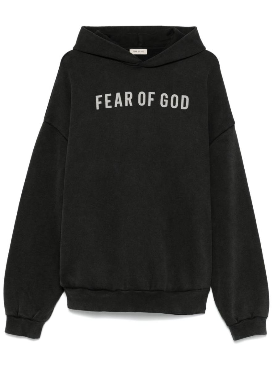logo-print hoodie