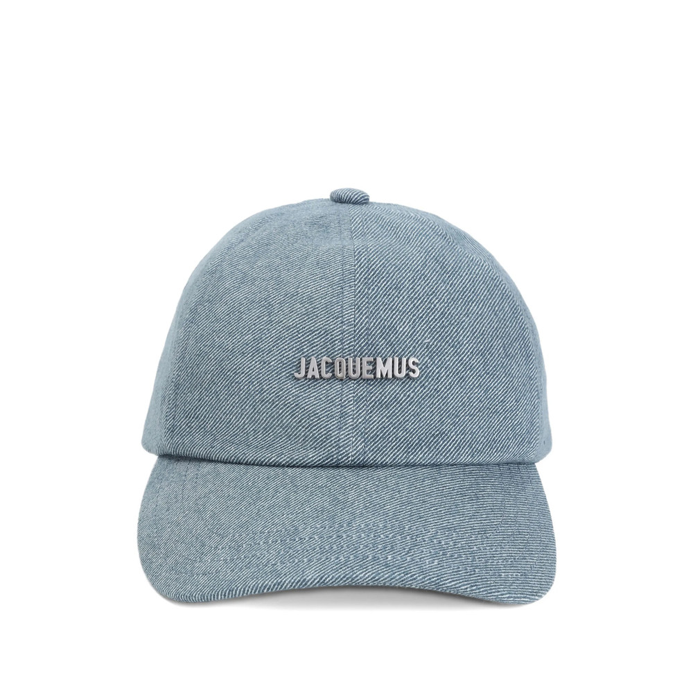 Jacquemus Gadjo Logo-plaque Denim Cap
