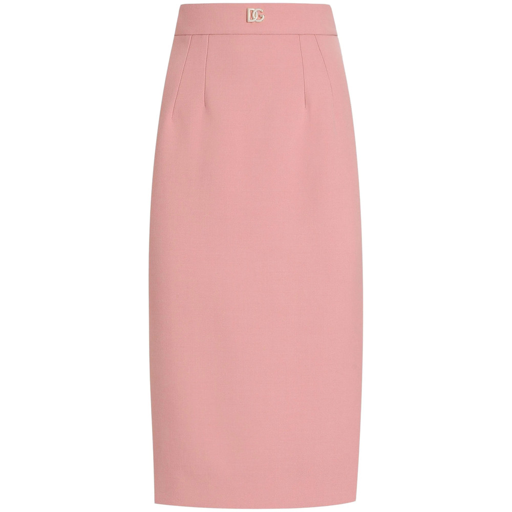Dolce & Gabbana Tweed Midi Skirt