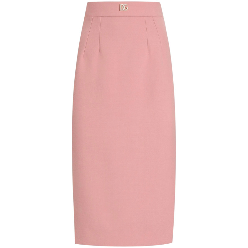 Dolce & Gabbana Tweed Midi Skirt