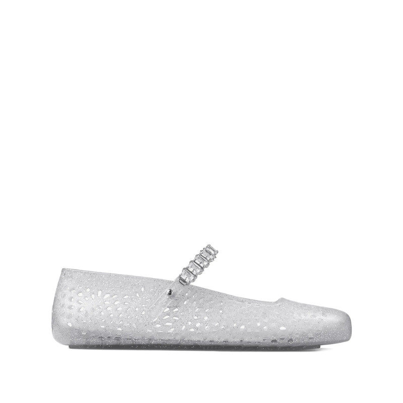 Jimmy Choo Jelly Ballet Flats