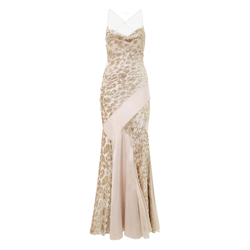 Roberto Cavalli Cowl-neck Dress