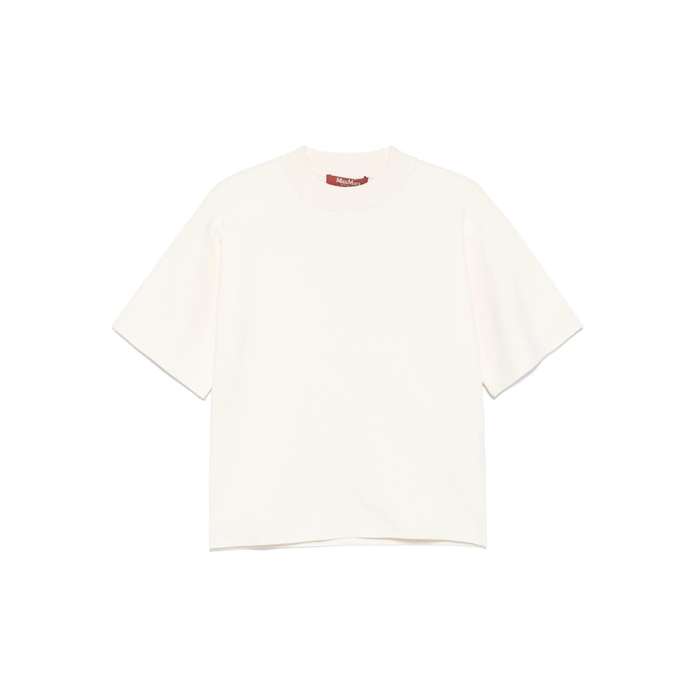 Max Mara Studio Mock-neck T-shirt