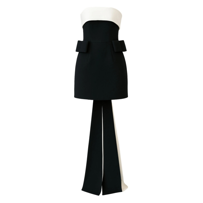 New Arrivals Lalani Bow-detail Mini Dress