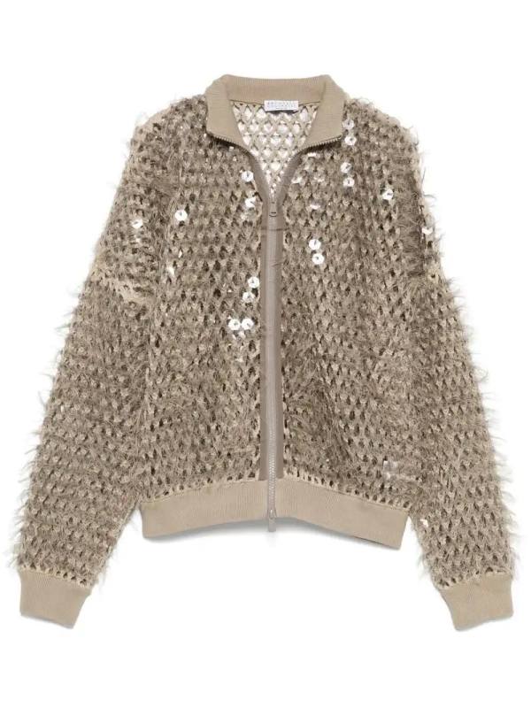 openwork jacket