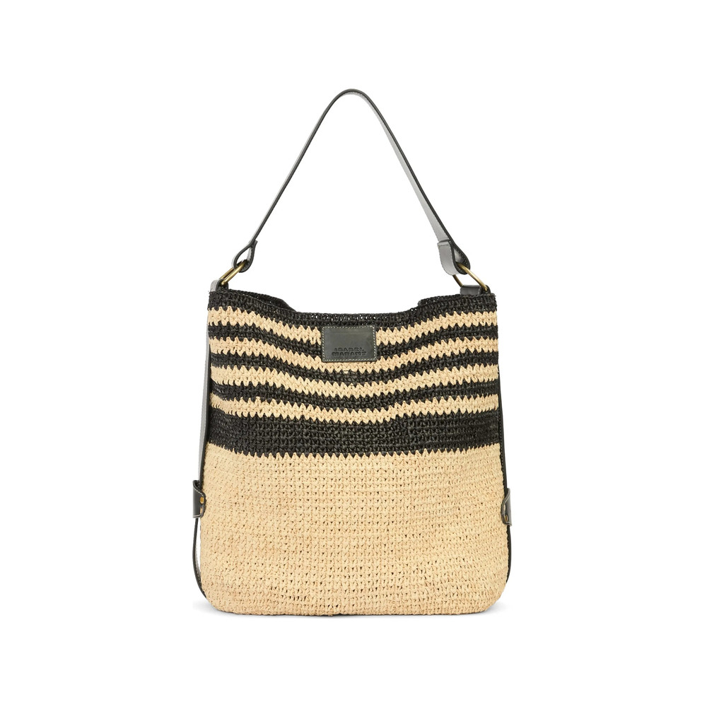 Isabel Marant Bayia Raffia Shoulder Bag