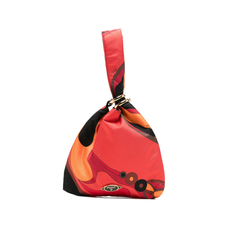 Pucci Emilio Marmo-print Silk Tote Bag